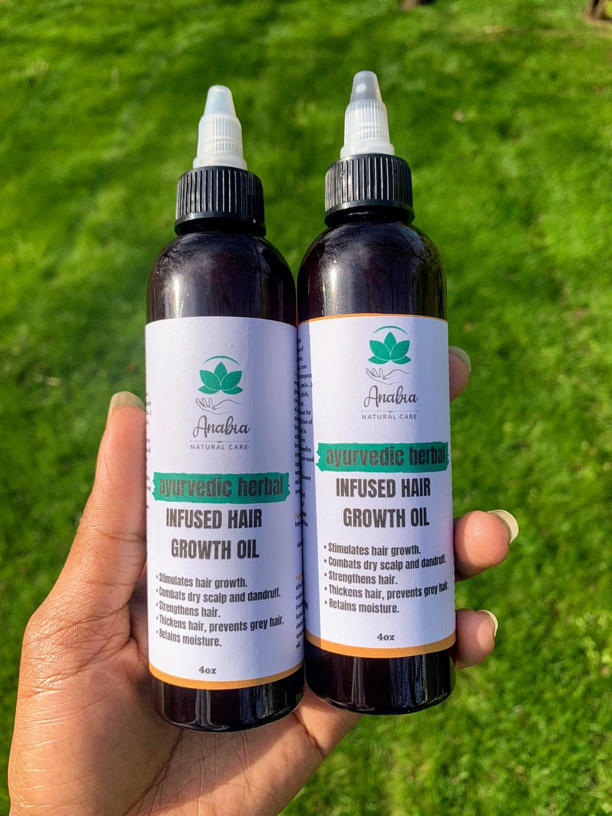 Ayurvedic herbal hair growth oil, 4oz