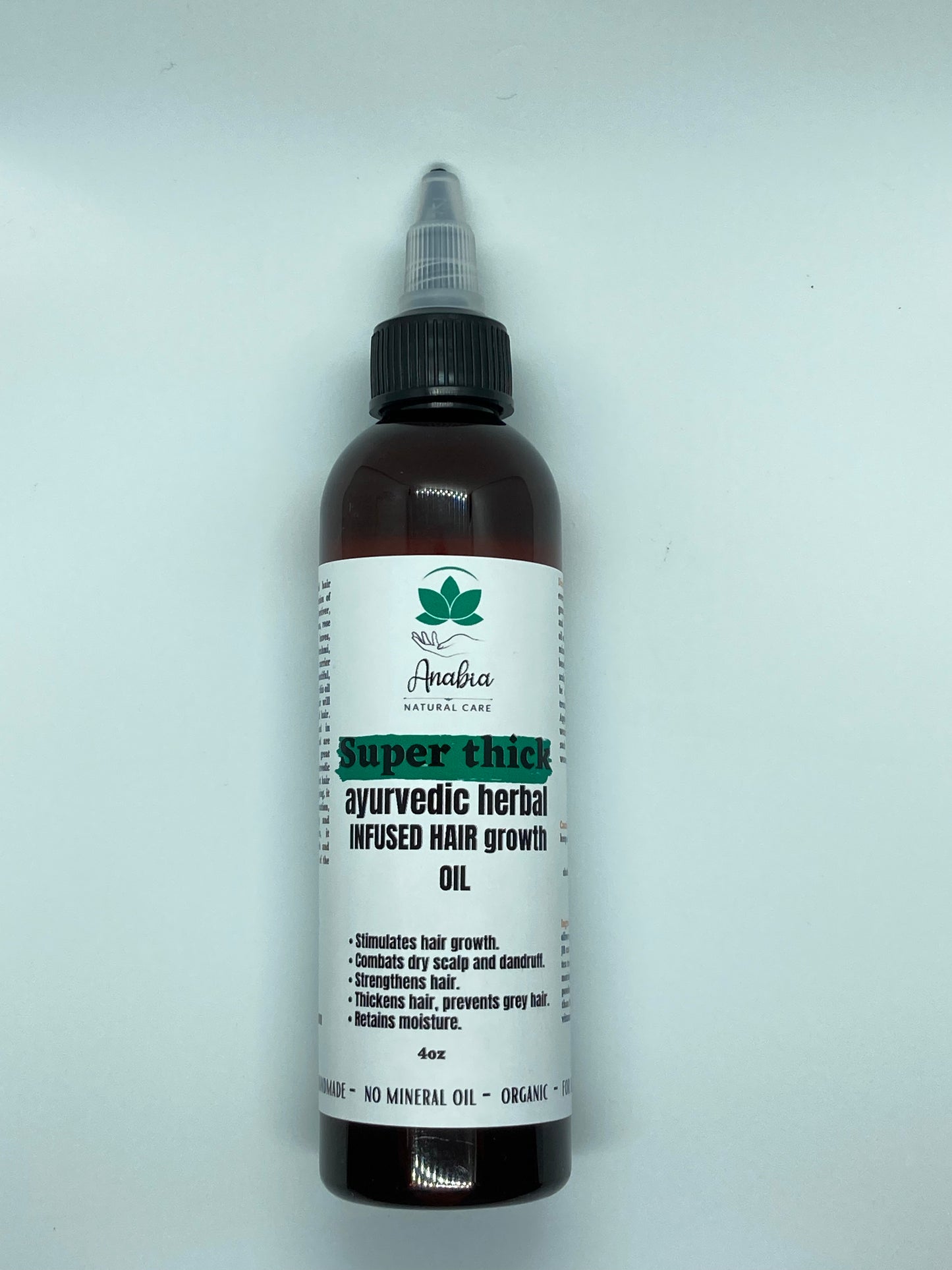 Ayurvedic herbal hair growth oil, 4oz
