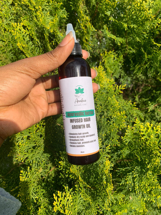 Ayurvedic herbal hair growth oil, 4oz