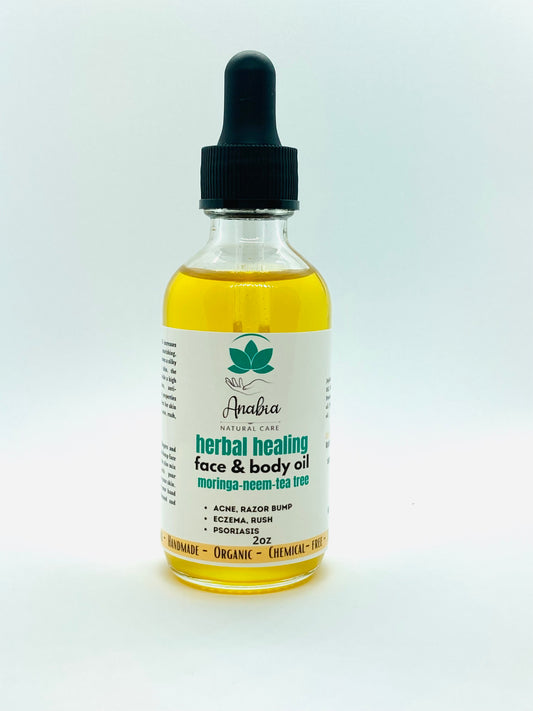 Herbal healing oil