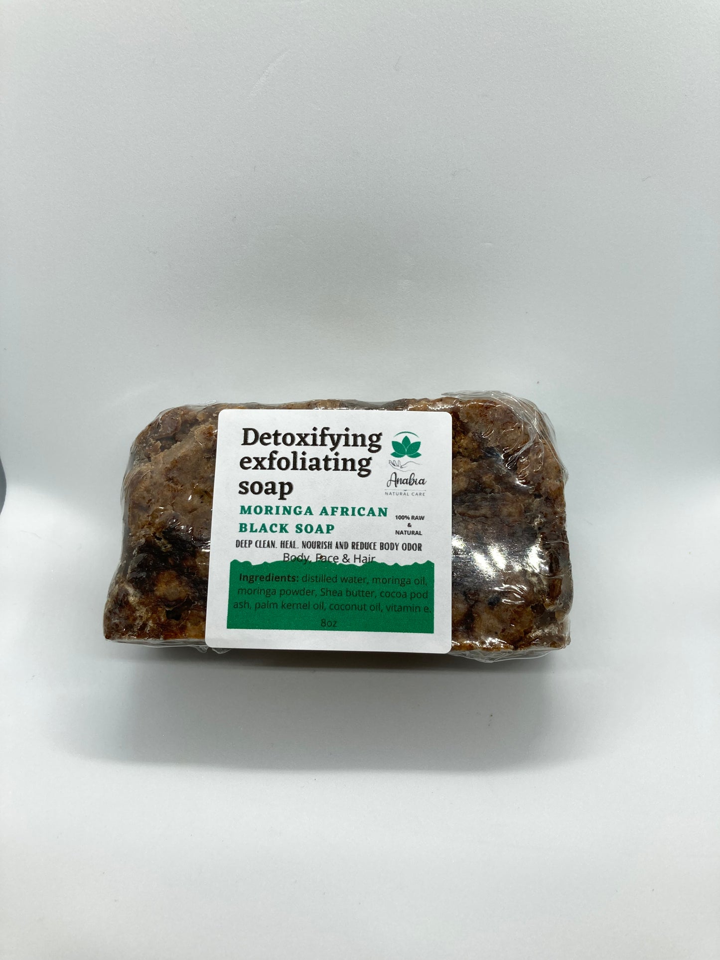 Moringa African black soap