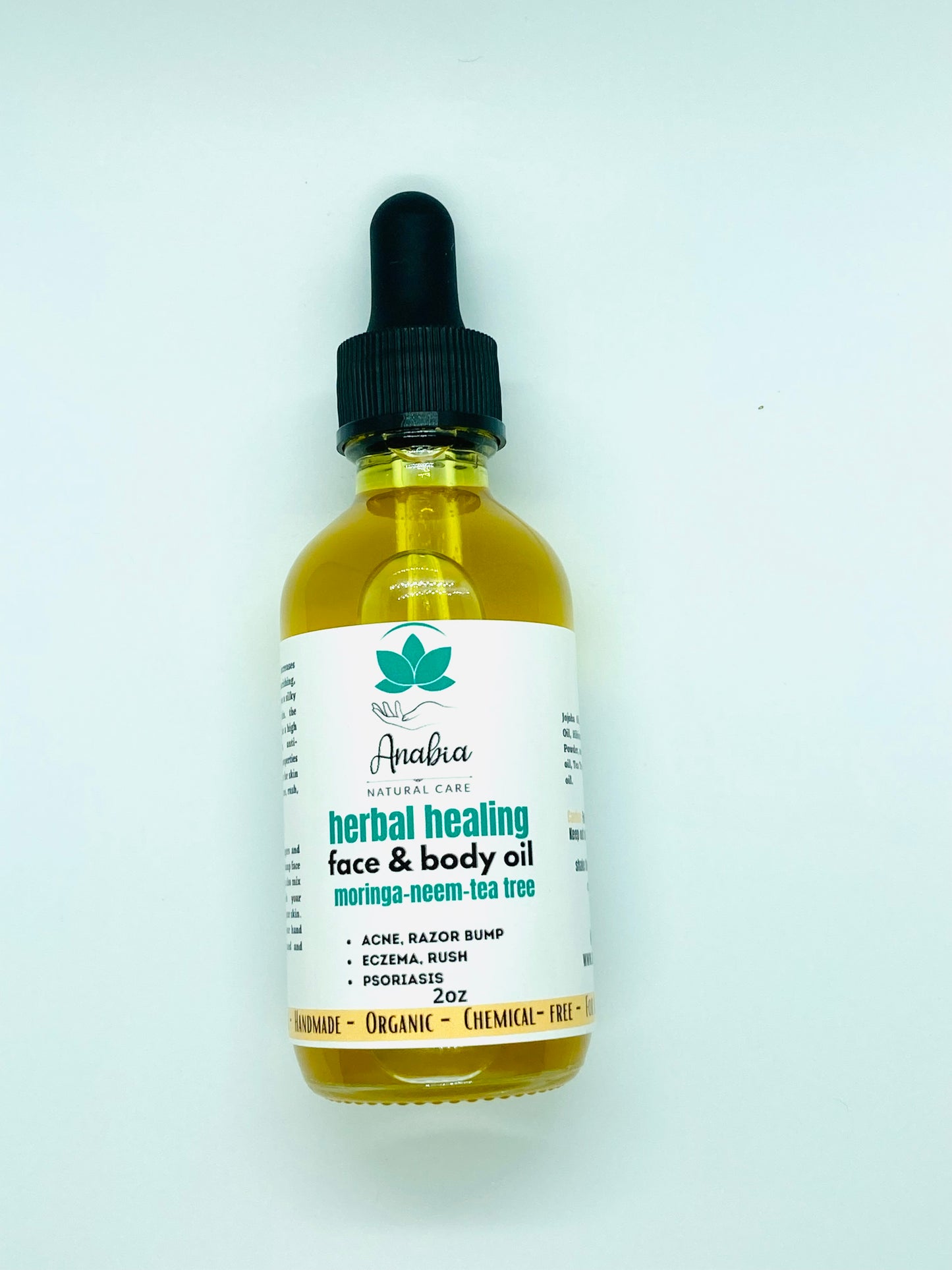 Herbal healing oil