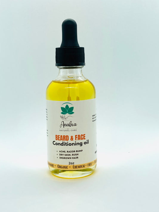 Beard and face conditioning oil